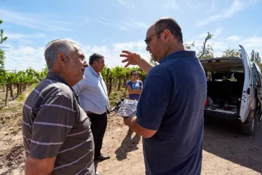Las Heras, ayuda Eficiencia hídrica