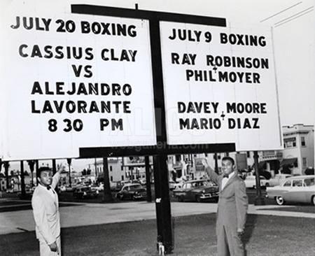 Afiche Alejandro Lavorante - Cassius Clay