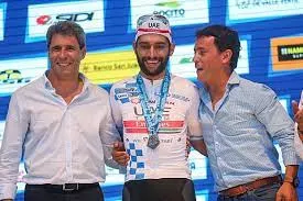 Vuelta a San Juan, gobernador Sergio Uñac