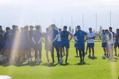 Godoy Cruz, Daniel Oldrá y su cuerpo técnico