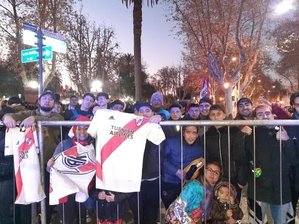 Copa Argentina, hinchas de River en Villa Mercedes