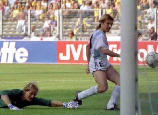 Claudio Caniggia, gol a Brasil