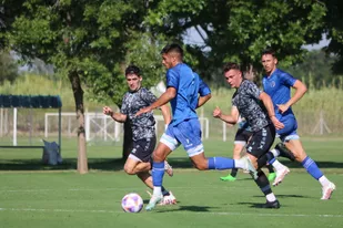 Futbol, amistoso, G.Cruz 1- Belgrano 0