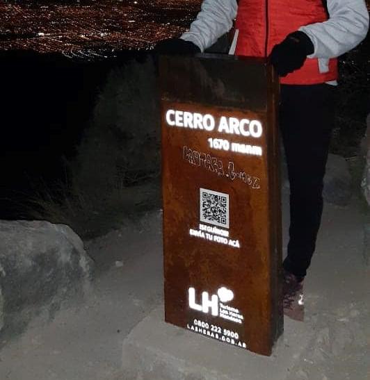 Las Heras, vandalizaron señaléitca