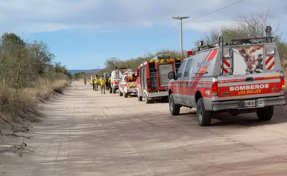 Incendios forestales en San Luis 