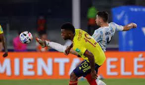 Conmebol, Argentina le ganó a Colombia 1 a 0
