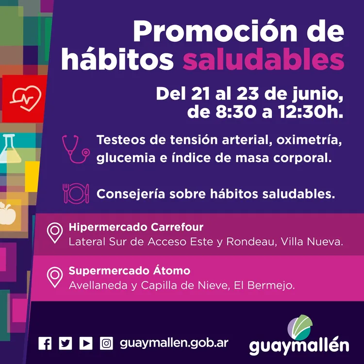 Campaña hábitos saludables