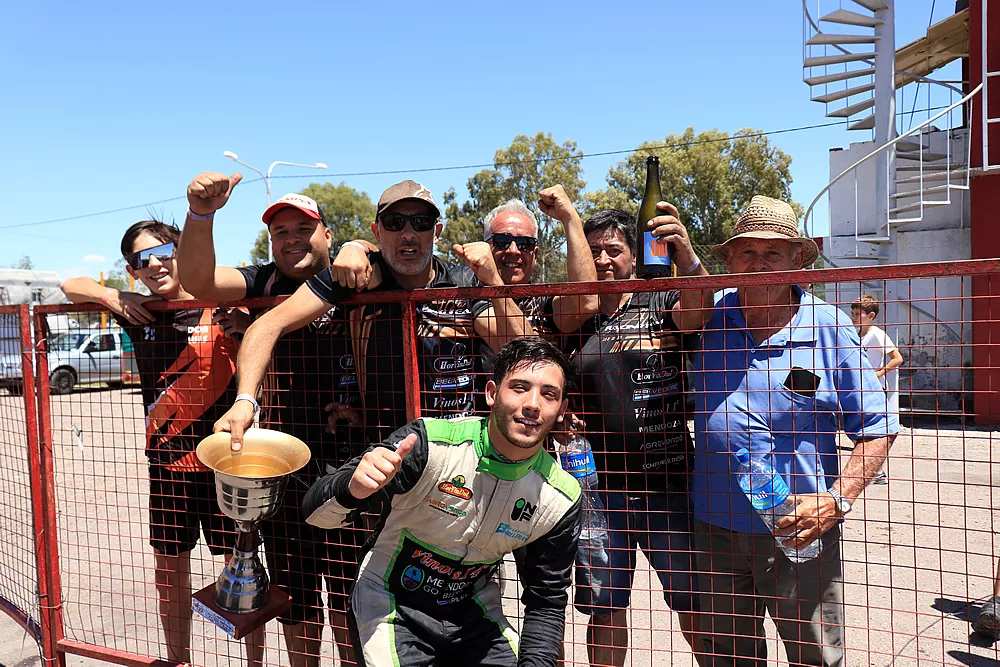 Zonal Cuyano, podio para Nico Palau