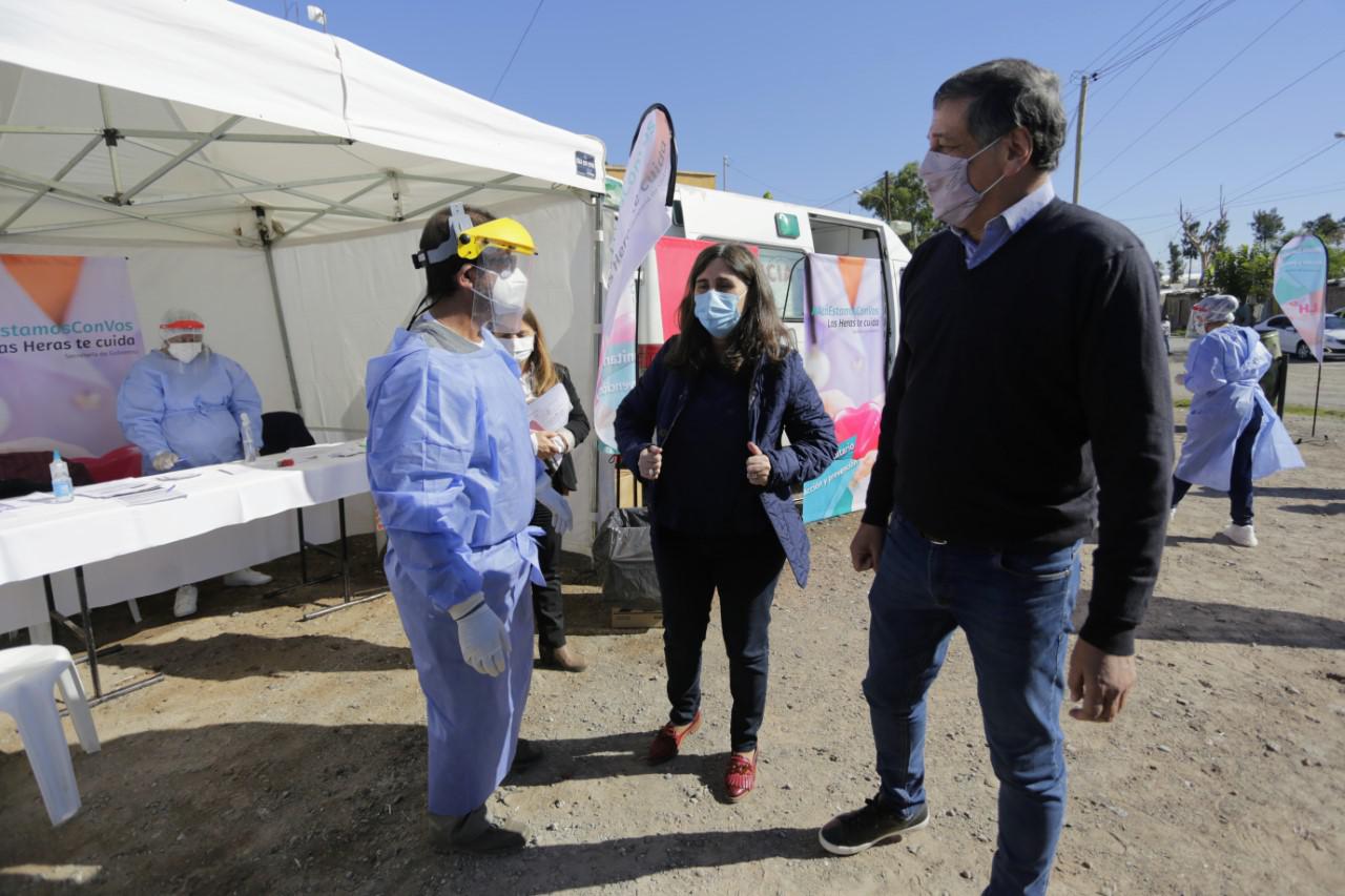 Las Heras, Operativo Covid 1