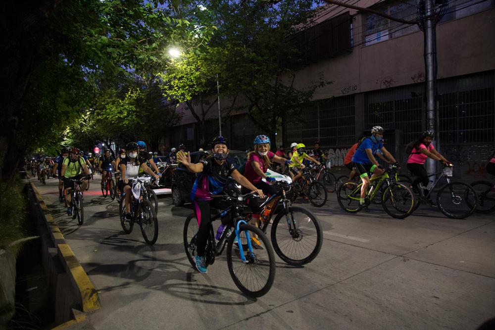 Bicicleteada Nocturna Mendoza 2021