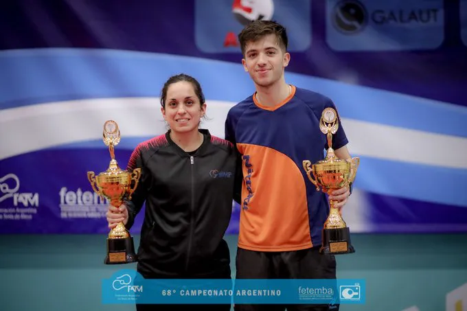 Tenis de mesa, Campeonato Argentino