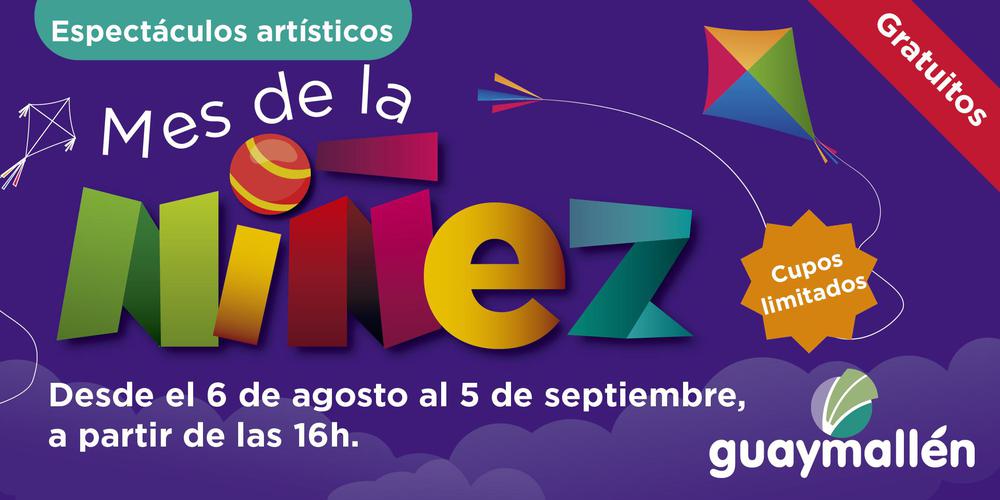 (1) Mes de la niñez- placa