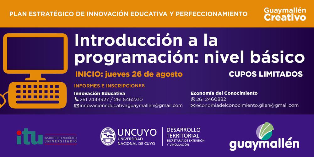Introducción a la programación (placa)
