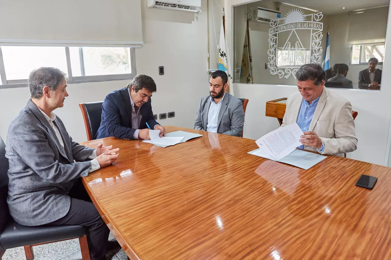 Las Heras, Administración Tributaria Mendoza, convenio