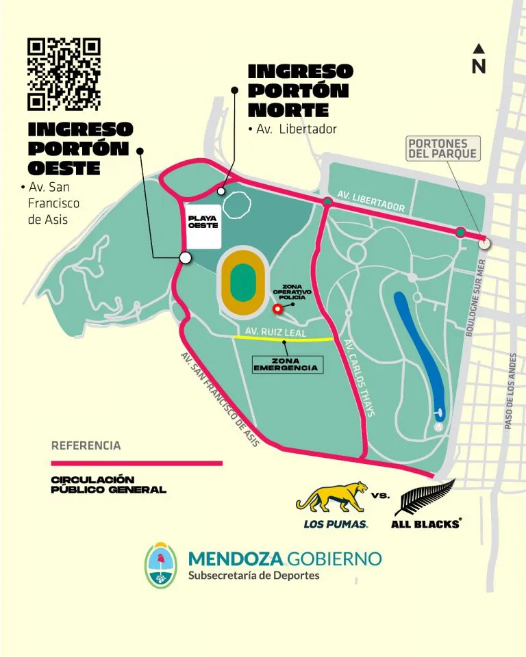 Rugby, los ingresos al Malvinas