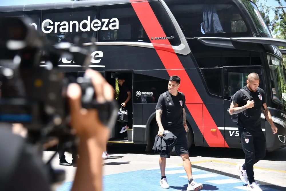 River en Mendoza, suspendido