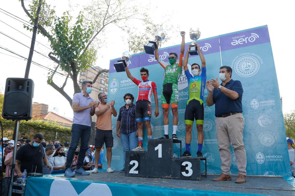 Juan Pablo Dotti, podio de la Vuelta