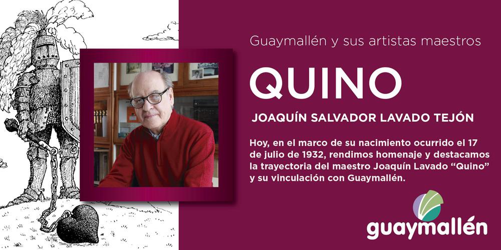 Artista maestro- Quino (placa)