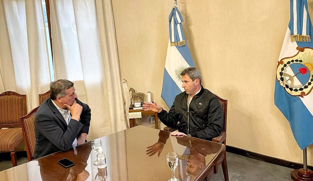 Las Heras, Sergio Uñac, Daniel Orozco