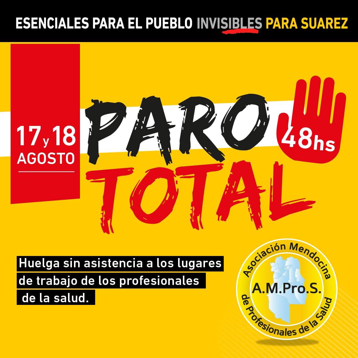 placa de paro ampros