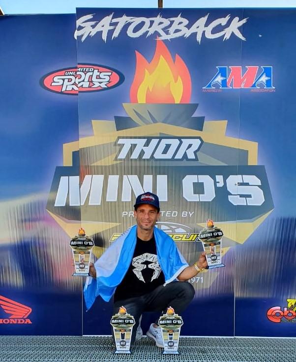 Motocross, Gabriel FErnandez, 7mo en EE UU