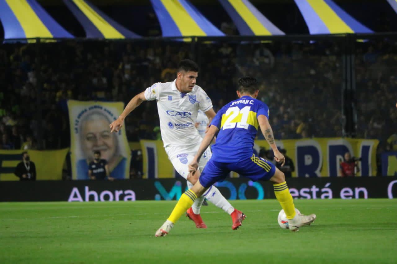 Liga Profesional, Boca 2- Godoy Cruz 1
