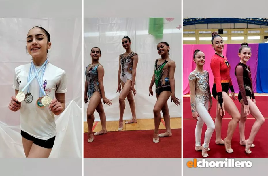 Estilo Ritmica, gimnastas de San Luis