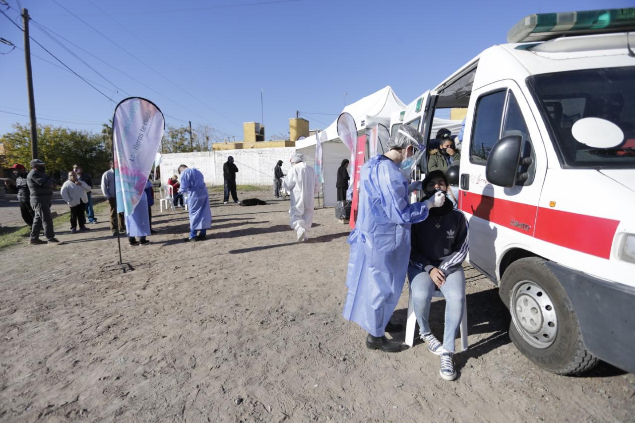Las Heras, operativo Covid 2