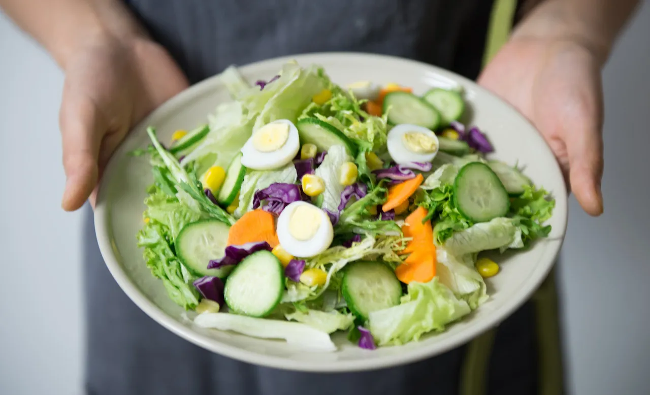 verduras-hortalizas en el plato