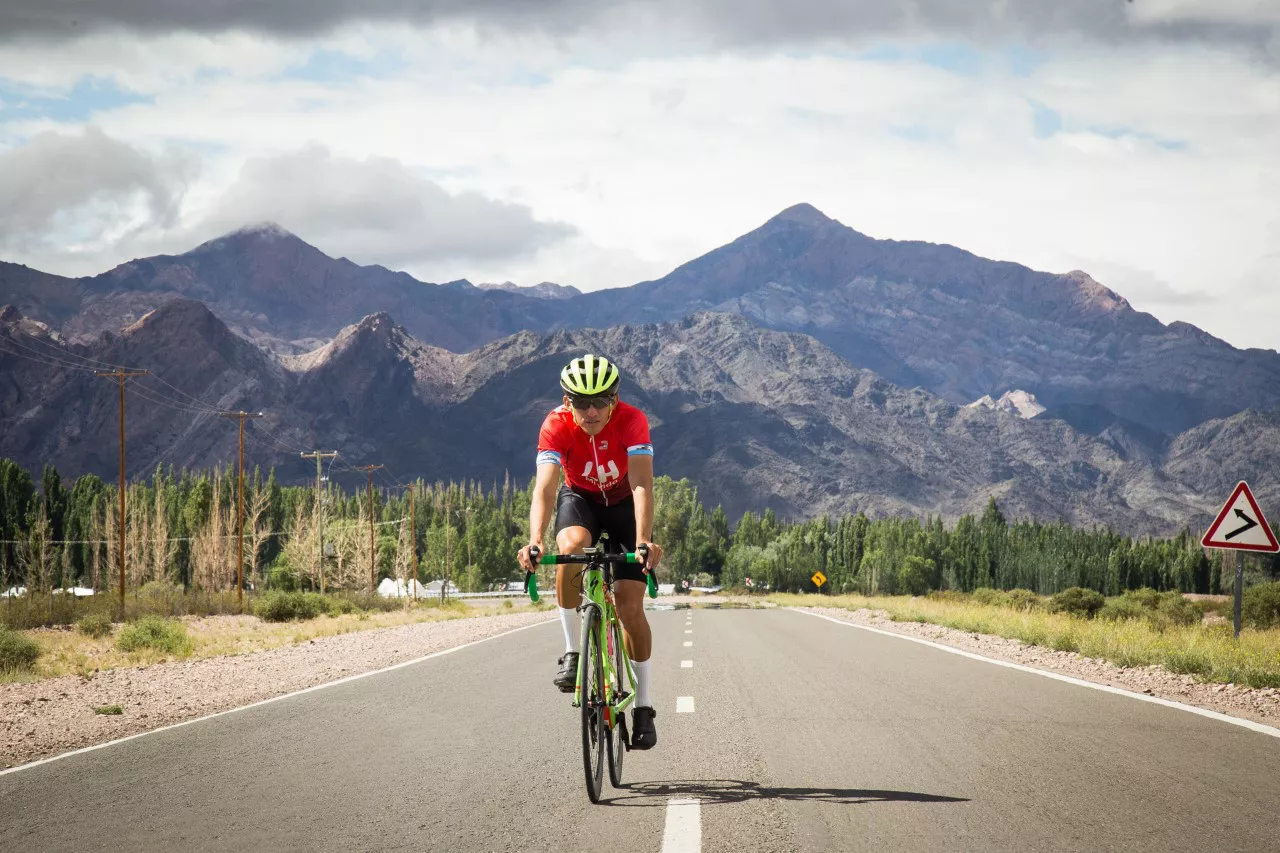 Ciclismo, Emiliano López, pedalista oriundo de Uspallata