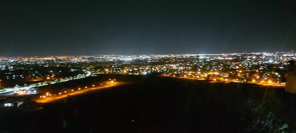 Nocturna de ciudad de Mendoza