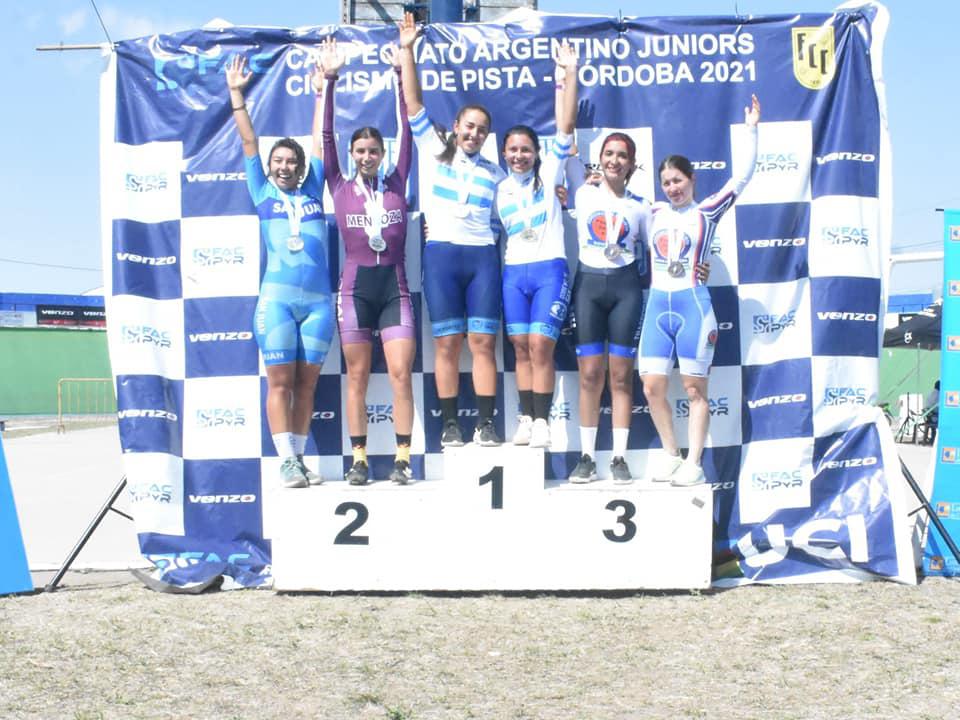 Ciclismo, Julieta Benedetti, campeona argentina