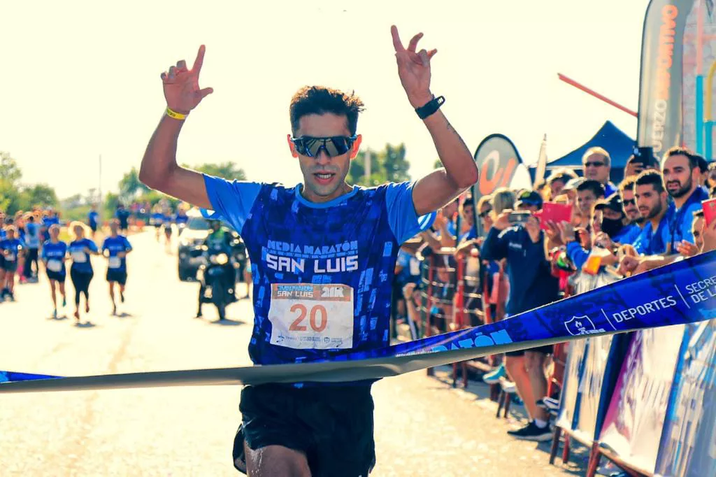 Atletismo, Media Maratón San Luis, gano el sanrafaelino Poblete