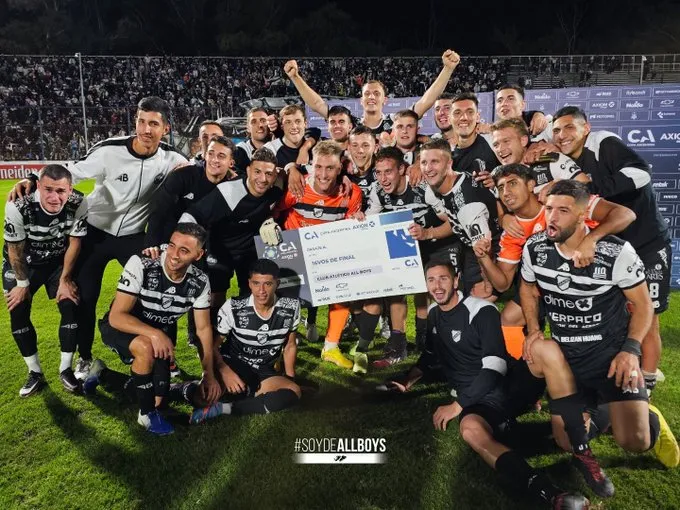 Copa Argentina, All Boys a los 16avos