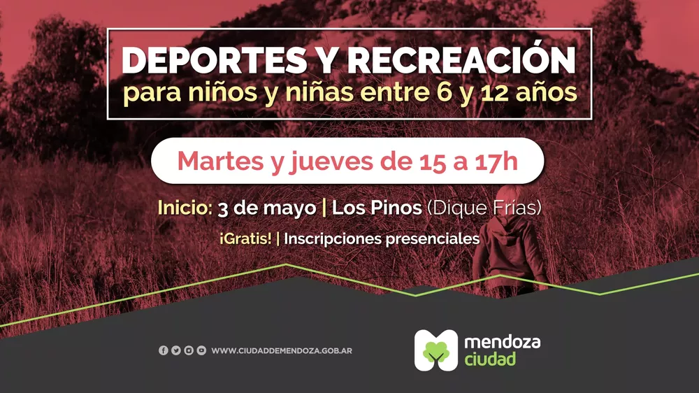 Mendoza, Los Pinos, niños