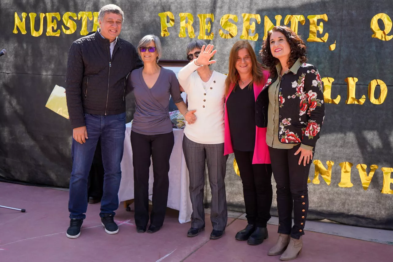 Las Heras, Escuela Pompilio Schilardi, 50 aniversario