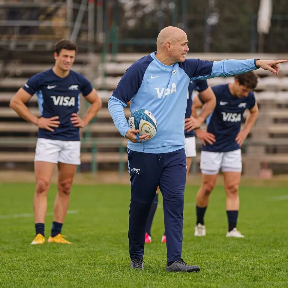 Rugby, entrenamiento  Puma en Los Tordos