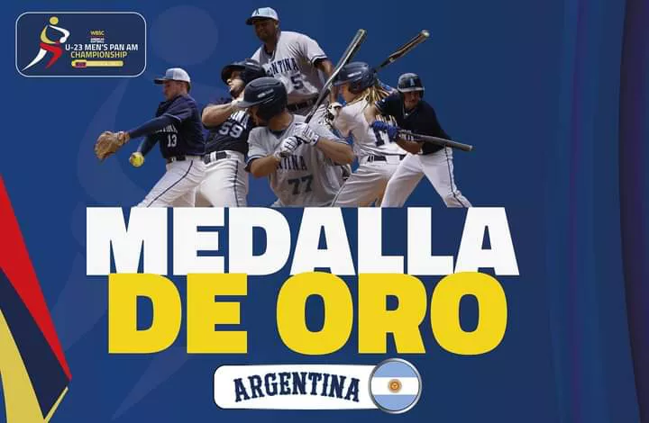 Softbol, Argentina medalla de oro