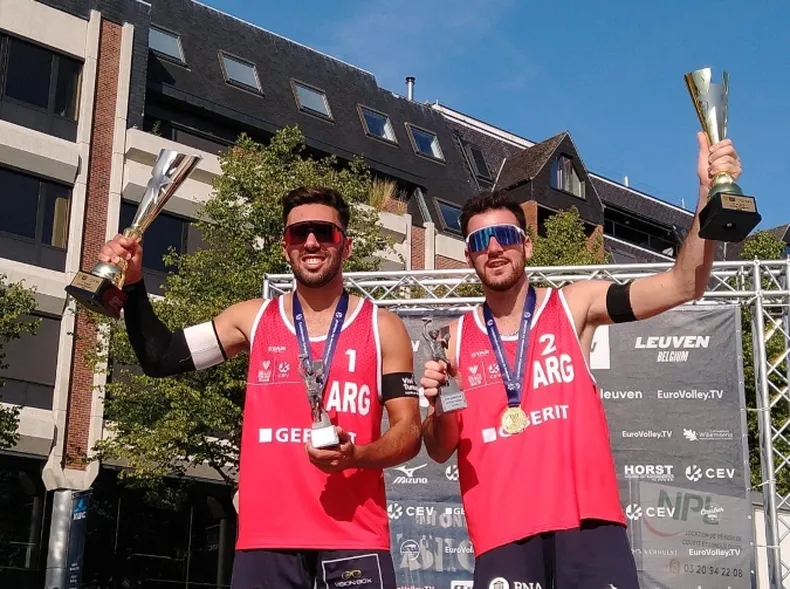 Beach Voley, Amieva y Aveiro de Tunuyán