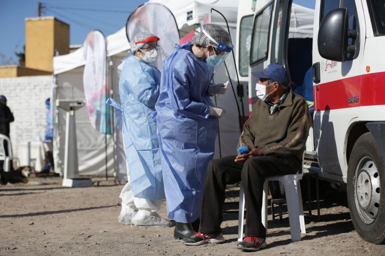 Las Heras, operativos Covid 3