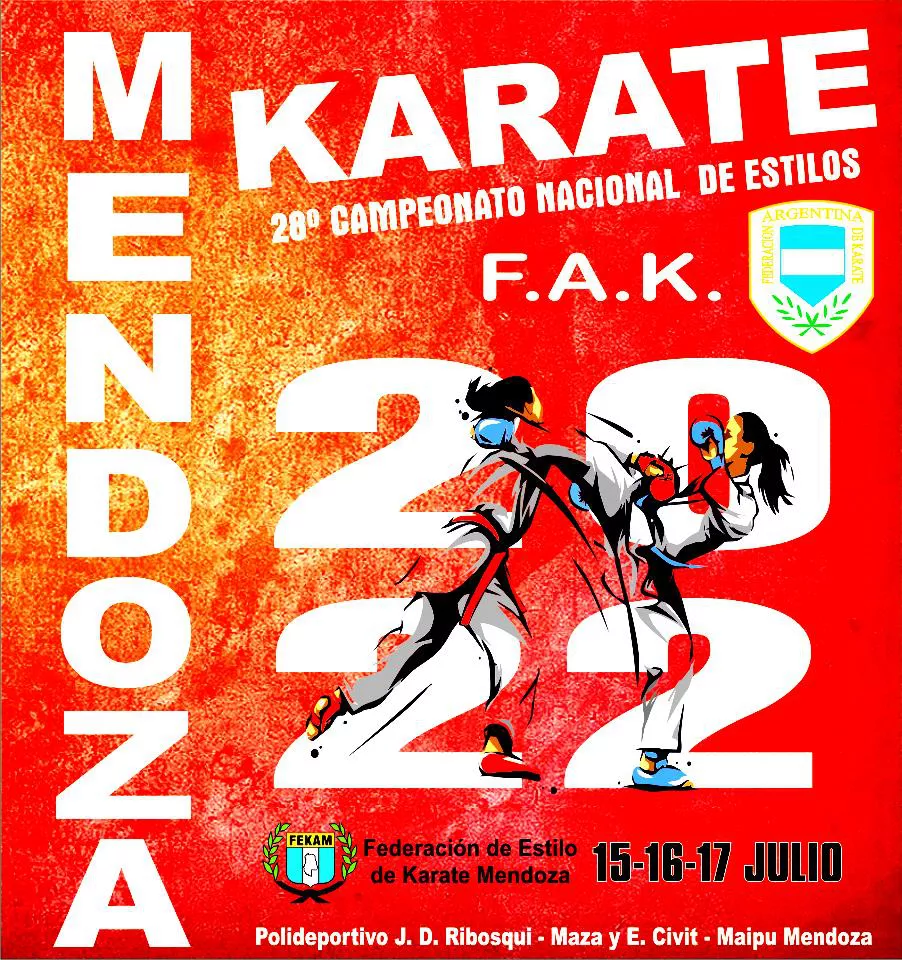Karate, Campeonato Nacional de estilos
