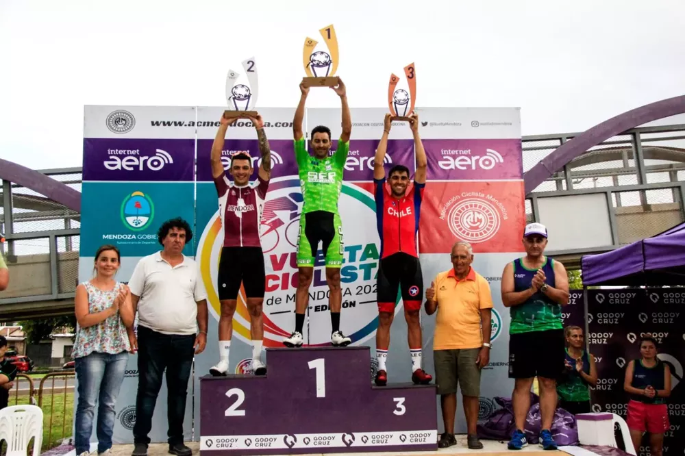 Vuelta de Mendoza, Podio de la sexta etapa