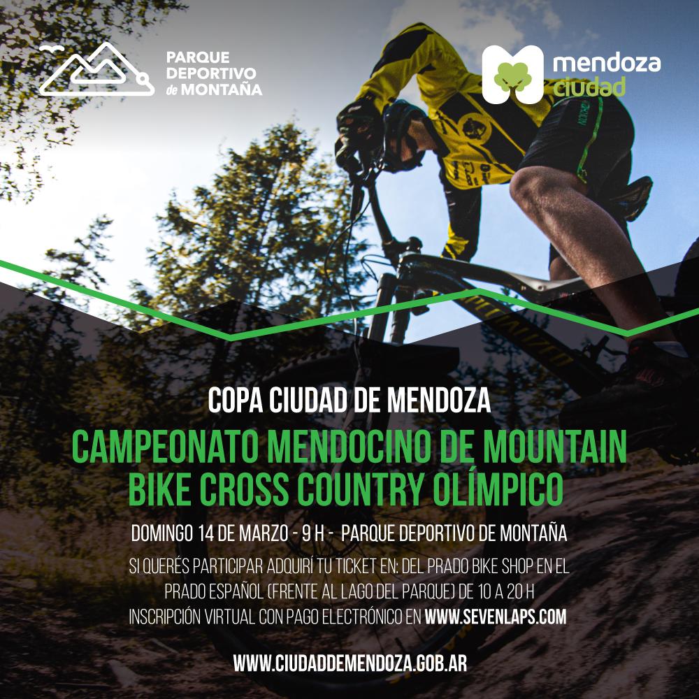 Afiche Copa Ciudad de Mendoza Mountain bike