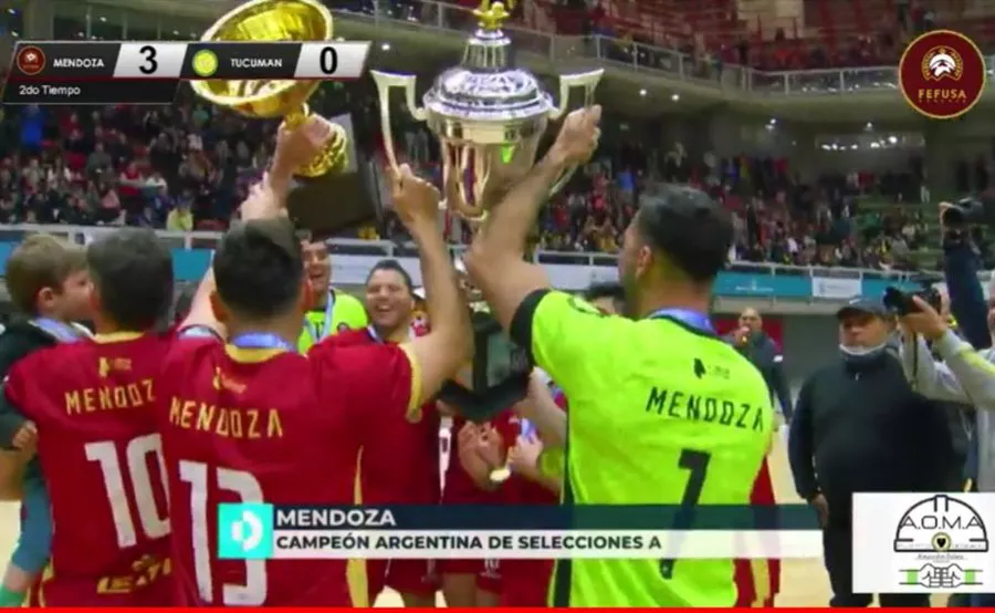 Futsal, Mendoza Campeòn, Argentino de Selecciones