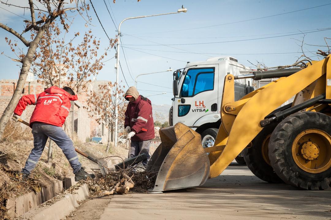 Las Heras, higiene urbana