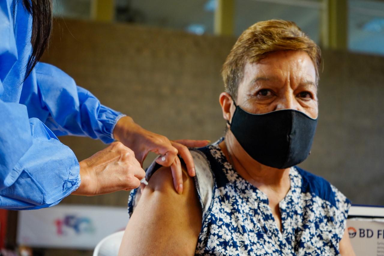 vacunación en Las Heras