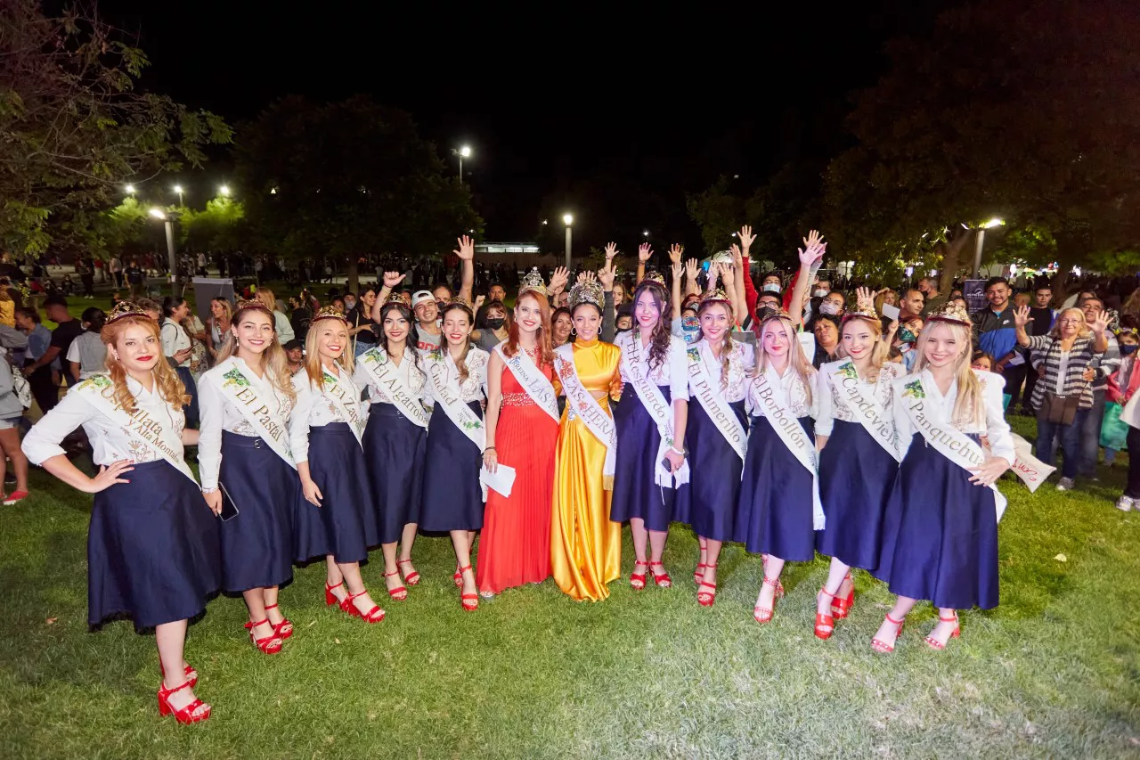 Las Heras, noche de vendimia, semana federal