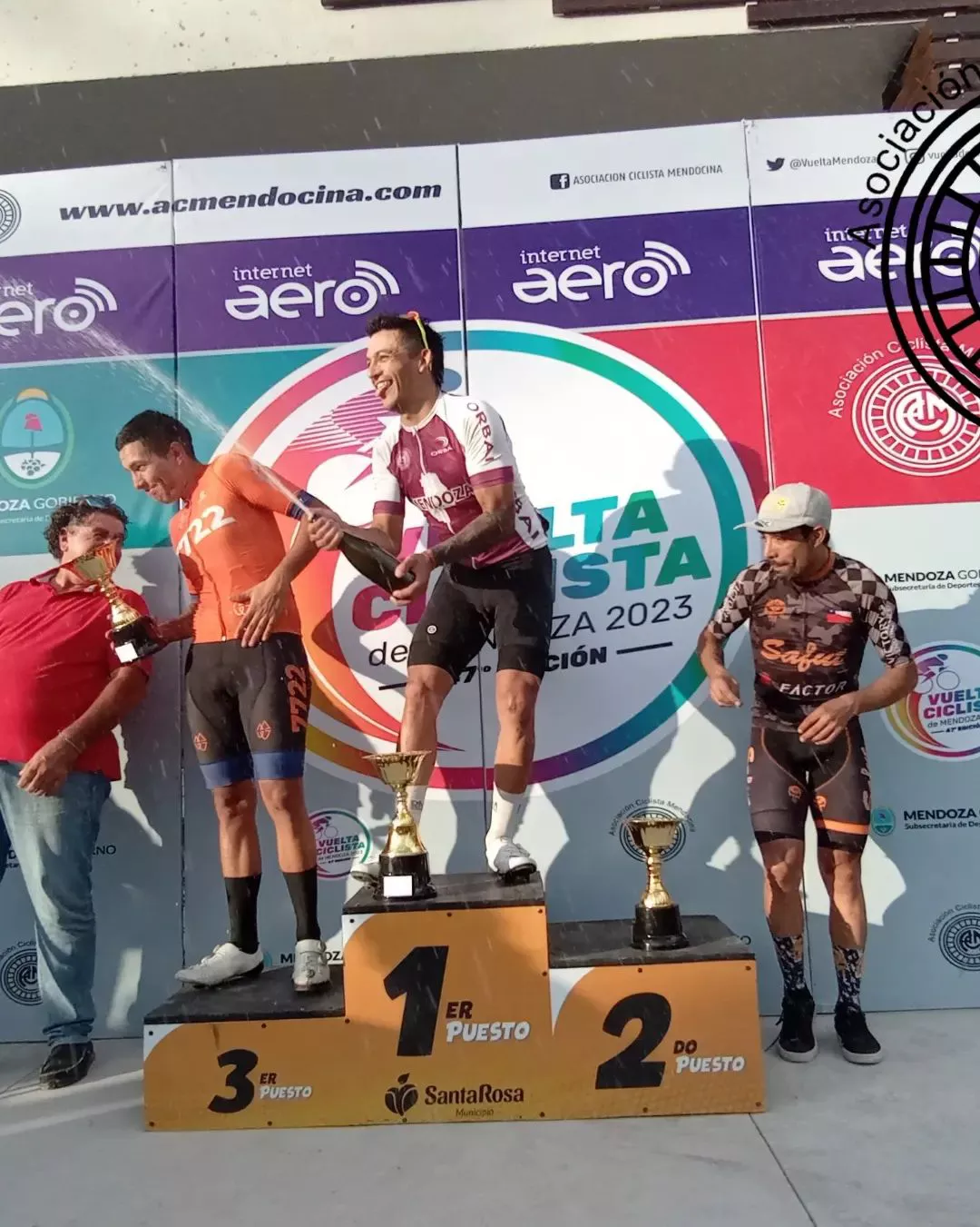 Vuelta de Mendoza, Podio 4ta etapa