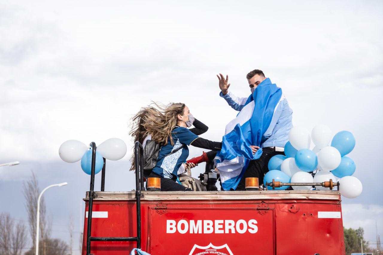 Agustin Loser, gran recibimiento en General Alvear