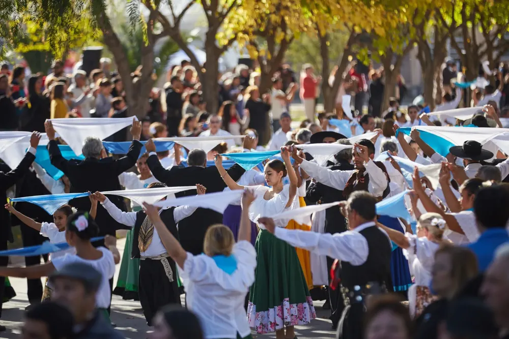 Las Heras, Semana de Mayo
